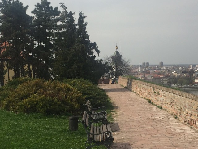 Petrovaradinska tvrđava pogled na grad